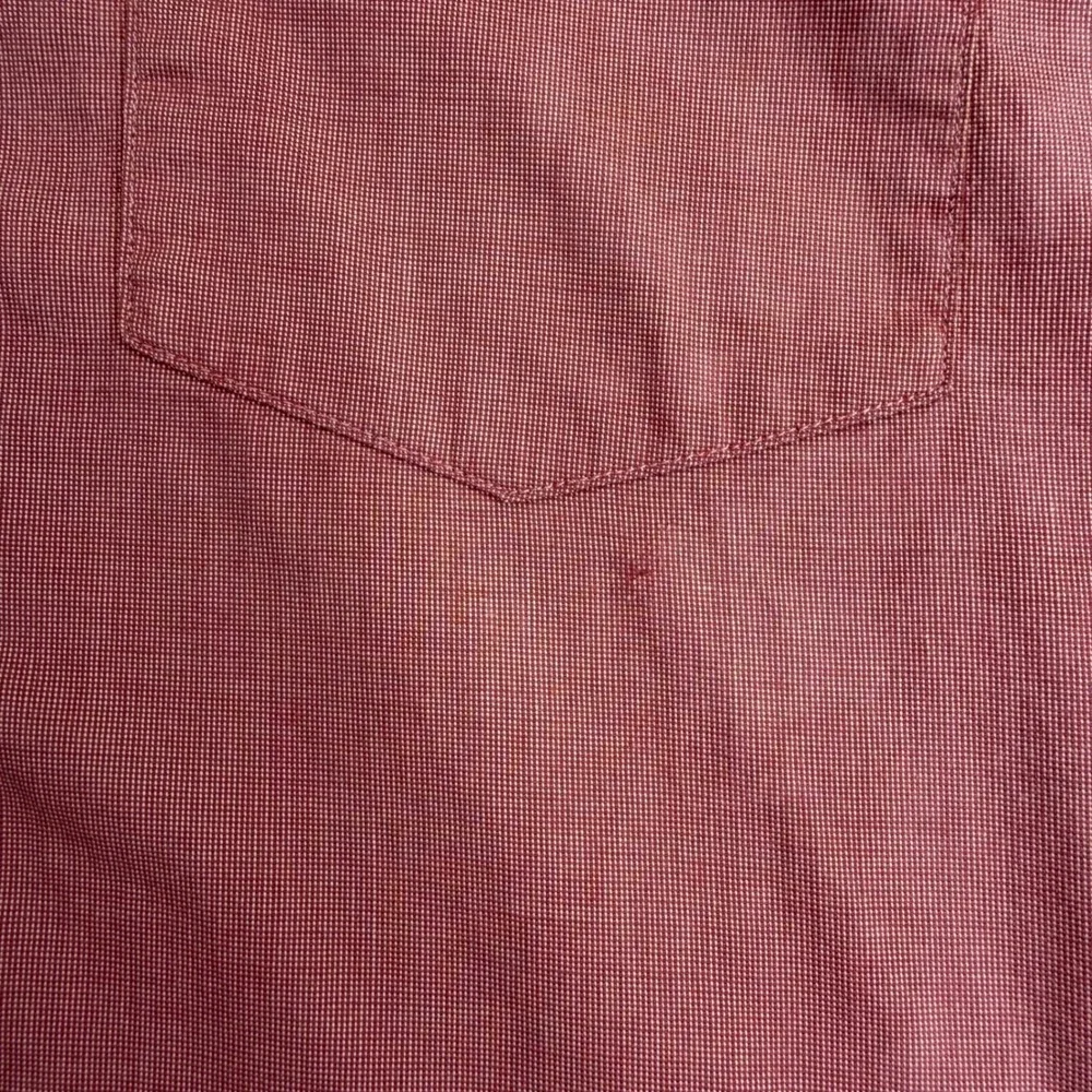 Banana Republic Button Down Shirt Mens XL Ranch Red Soft‎ Wash Cotton (READ)